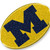 Michigan Wolverines Logo Color Bling Emblem