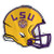 LSU Tigers NCAA Embossed Helmet Emblem