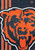 Chicago Bears NFL Jersey Stripes Garden Flag