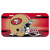 San Francisco 49ers NFL Helmet License Plate