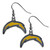 Los Angeles Chargers NFL Dangle Logo Earrings Los Angeles Chargers NFL Dangle Logo Earrings