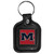 Mississippi Rebels - Ole Miss Square Fob Key Chain