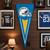 LA Chargers NFL Football 34-in x 14-in Vertical Pennant - Chargers White Helmet Design LA Chargers NFL Football 34-in x 14-in Vertical Pennant - Chargers White Helmet Design