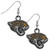 Jacksonville Jaguars NFL Team Logo Chrome Dangle Earrings