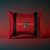 Texas Tech Red Raiders NCAA Microfiber Pillow Sham – with Black Mesh Stripes - on a Black and Red Color Gradient Background