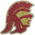 USC Trojans NCAA Team Logo Color Bling Emblem