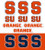 Syracuse Orange NCAA Team Logo Mini Decals