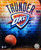 OKC NBA Basketball Logo Photo Print - Front View - Displays Thunder Lettering and OKC Logo