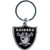 Las Vegas Raiders NFL Enameled Chrome Key Chain