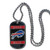 Buffalo Bills NFL Color Tag Necklace