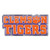 Clemson Tigers NCAA Aluminum Logo Color Emblem
