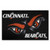 Cincinnati Bearcats NCAA Black Logo Mat