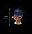1 inch New York Mets Figure on a black background with a line schematic showing the figures 1 inch height