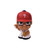 Philadelphia Phillies MLB 1" Mini Toy Pitcher Figure (White Jersey) - Front View Showing Phillies logo on cap