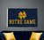 University Of Notre Dame NCAA Logo Wordmark Flag University Of Notre Dame NCAA Logo Wordmark Flag