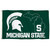 Michigan State Spartans NCAA State Logo Flag