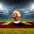Washington Redskins NFL Miniature Toy Quarterback Action Figure - Standing on a Football Field