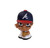 Atlanta Braves MLB 1 Inch Miniature Toy Pitcher Figurine- Front View Showing Braves A logo on blue cap