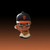 San Francisco Giants MLB 1" Mini Toy Pitcher Figure - On a Giants Black and orange gradient background