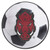 Arkansas Razorbacks NCAA Mascot Soccer Ball Mat