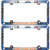 New York Mets MLB Baseball 2 pc License Plate Tag Frames