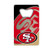 San Francisco 49ers Credit Card Bottle Opener