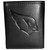 Arizona Cardinals Embossed Tri-fold Leather Wallet