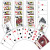 FSU - NCAA Logo Playing Cards - 52 card deck - front view