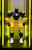 Pittsburgh Steelers  Action Figure Robot Toy - Displayed in a neon case