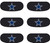 Dallas Cowboys Eye Black Stickers 6ct