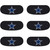 Dallas Cowboys NFL Logo Eye Black Strip Stickers 6ct Dallas Cowboys NFL Logo Eye Black Strip Stickers 6ct