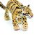 Clouded Leopard Statuette