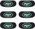 New York Jets NFL Eye Black Decals
