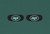 New York Jets NFL Football Eye Black Face Logo Stickers