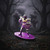 Koragg - Mystic Force - Power Rangers - Mini Figure - Nano Metalfigs - Displayed in a dark forest with smoke bellowing in the background.