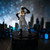 Catwoman Silver Suit DC Comics Mini Action Figure - Displayed on a city landscape background