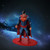 Superman DC Comics Miniature Metal Figure - Displayed in an outer space background