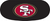 San Francisco 49ers Logo Eye Black