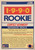 Cortez Kennedy - Seattle Seahawks - 1990 Score Rookie Card #299 - Back