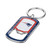 New England Patriots NFL Stainless Steel Wordmark Tag Bottle Opener Key Chain