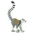 Ring Tailed Lemur Toy Animal Figure - Wild Animals
