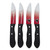 Atlanta Falcons 4pc Stainless Steel Knife Set