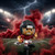 Atlanta Falcons Football Action Figure - Displayed in an action scene on a football field