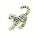 Snow Leopard Cub Toy Animal Figure - Wild Animals