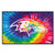 Baltimore Ravens NFL Tie Dye Mat