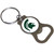 Michigan State Spartans NCAA White Bottle Opener Key Chain
