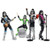 KISS Action Figures - Signature Colors - Demon, Starchild, Catman, Spaceman