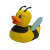 Bumblebee Rubber Duck Toy