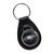 Philadelphia Eagles NFL Black Leather Keychain Fob