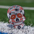 New England Patriots NFL Skull Pin